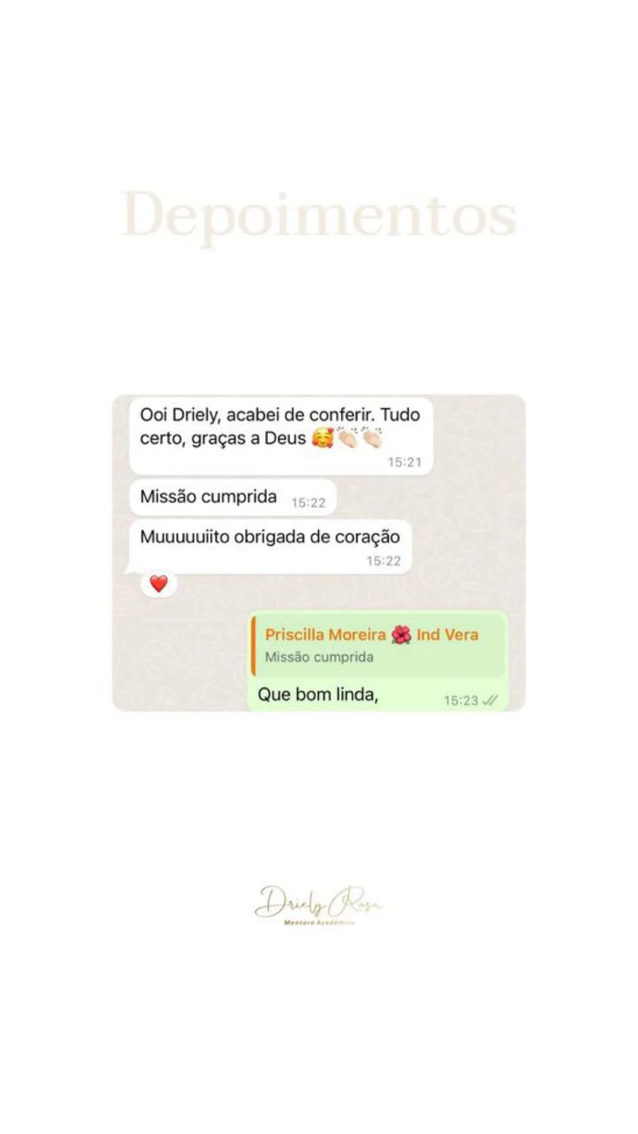 Celebração de mais uma missão acadêmica cumprida