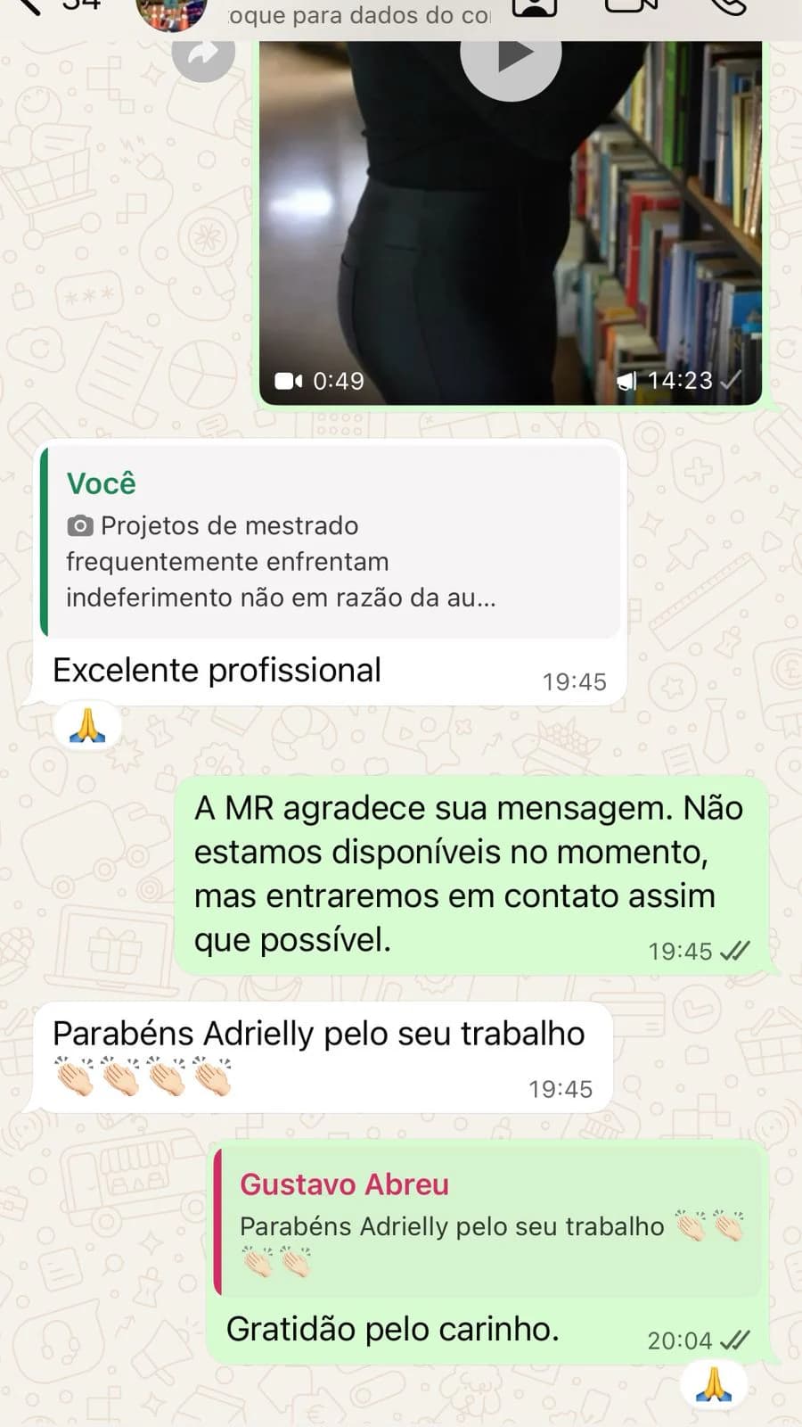 Reconhecimento pela excelência profissional