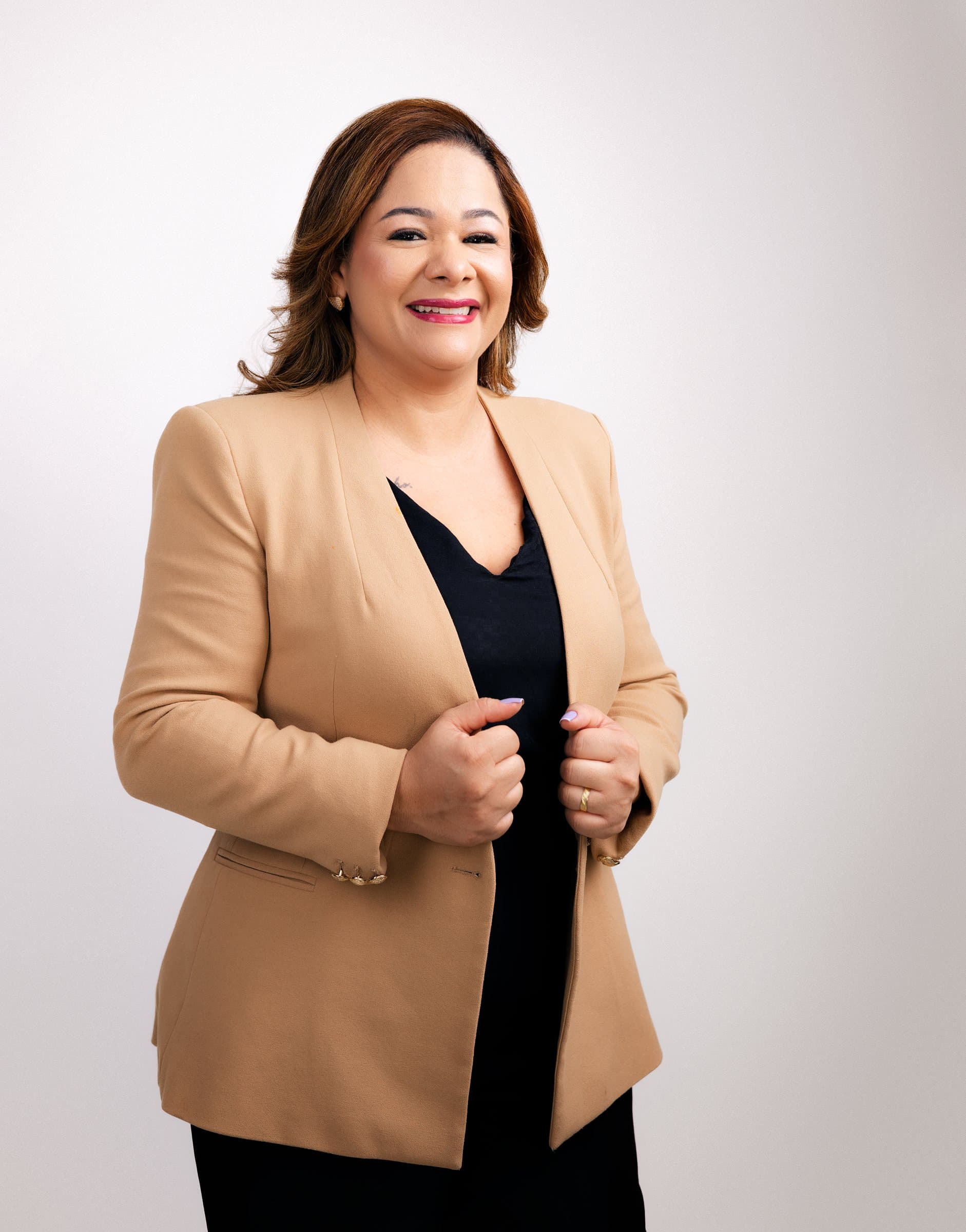 Retrato profissional de Driely Rosa, mentora acadêmica